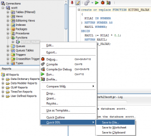 Proteksi Kode Oracle PL/SQL dengan Fitur Wrap 3 Proteksi Kode Oracle PL/SQL dengan Fitur Wrap 4