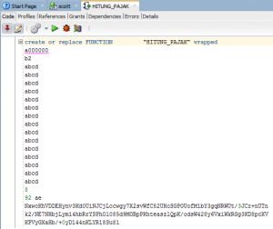 Proteksi Kode Oracle PL/SQL dengan Fitur Wrap 6 Proteksi Kode Oracle PL/SQL dengan Fitur Wrap 7