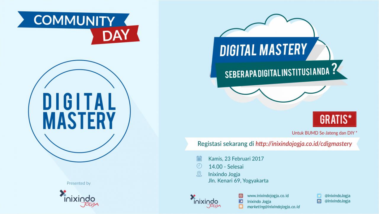 Digital Mastery : Seberapa Digital Institusi Anda? 1