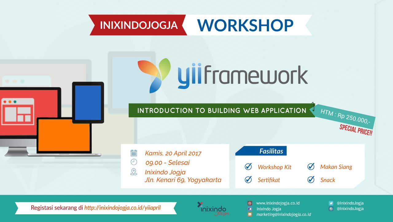 yii workshop jpg Workshop Sehari : Yii Framework Version 2 1