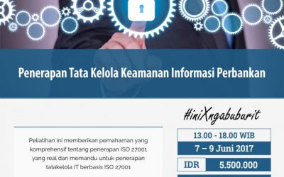 Penerapan Tata Kelola Keamanan Informasi Perbankan