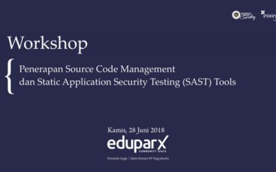 [Workshop] Penerapan Source Code Management dan Static Application Security Testing (SAST) Tools