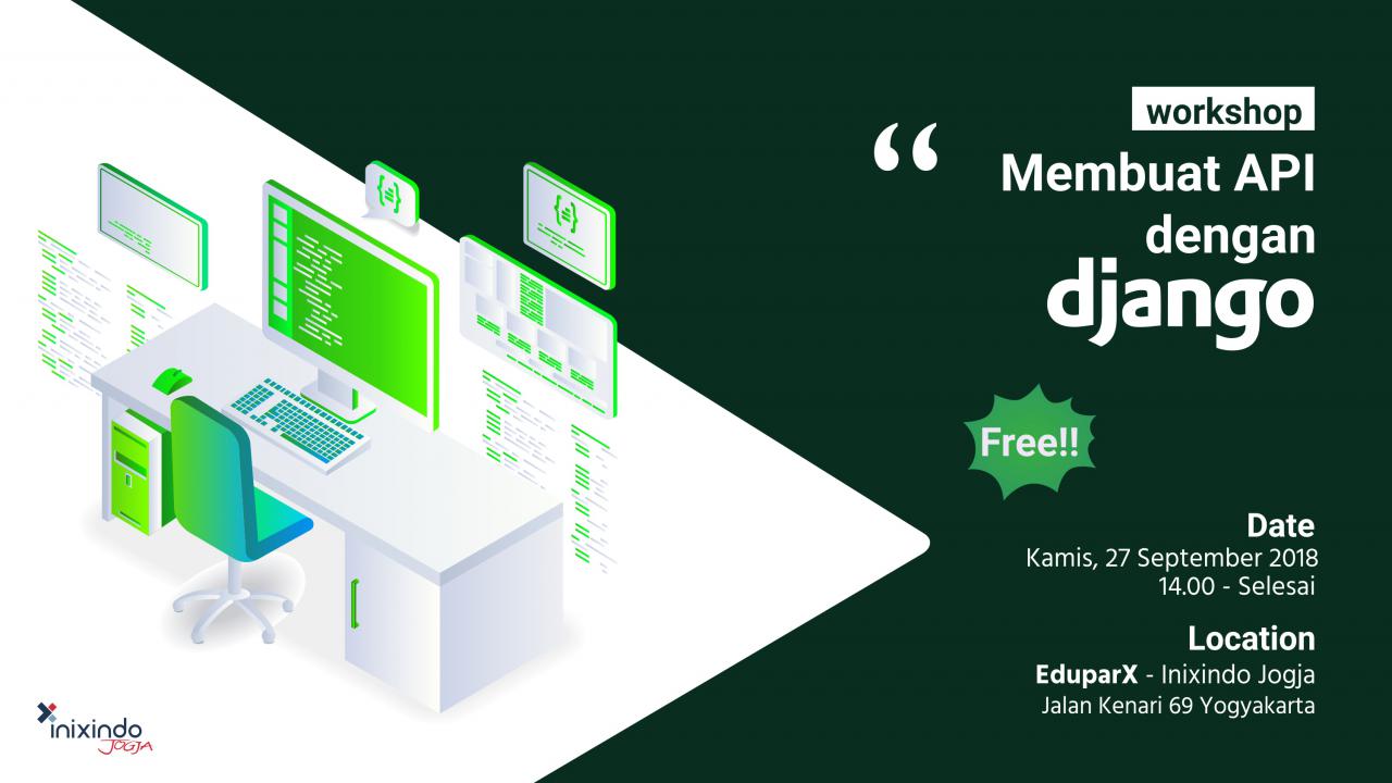 Workshop Membuat API dengan Django 1
