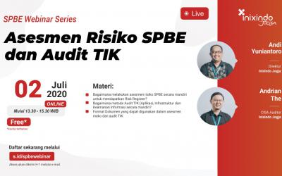 [Webinar] Asesmen Risiko SPBE dan Audit TIK