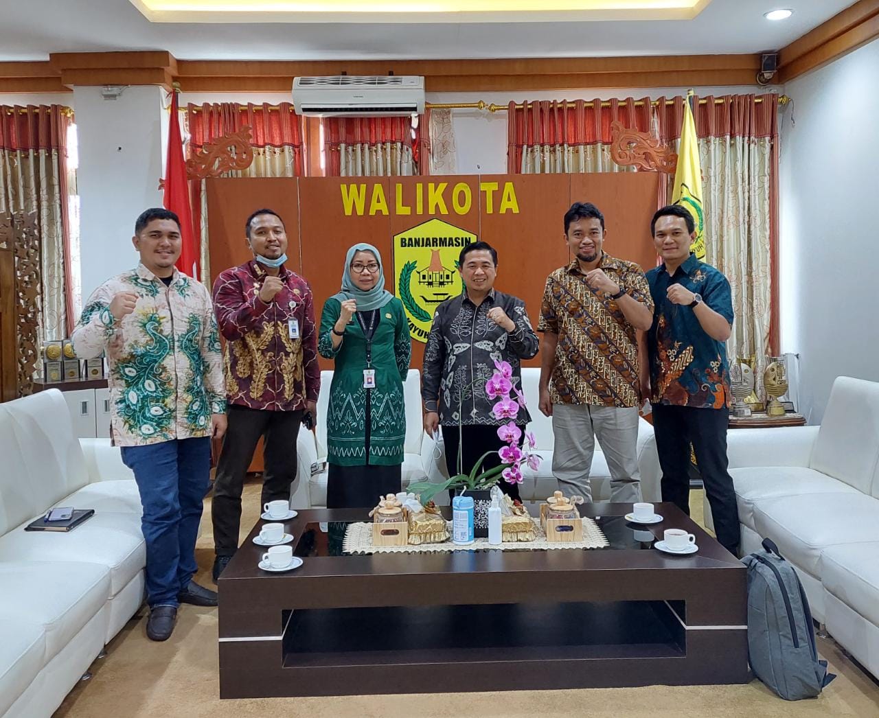 Tim Inixindo Jogja bersama Walikota Banjarmasin
