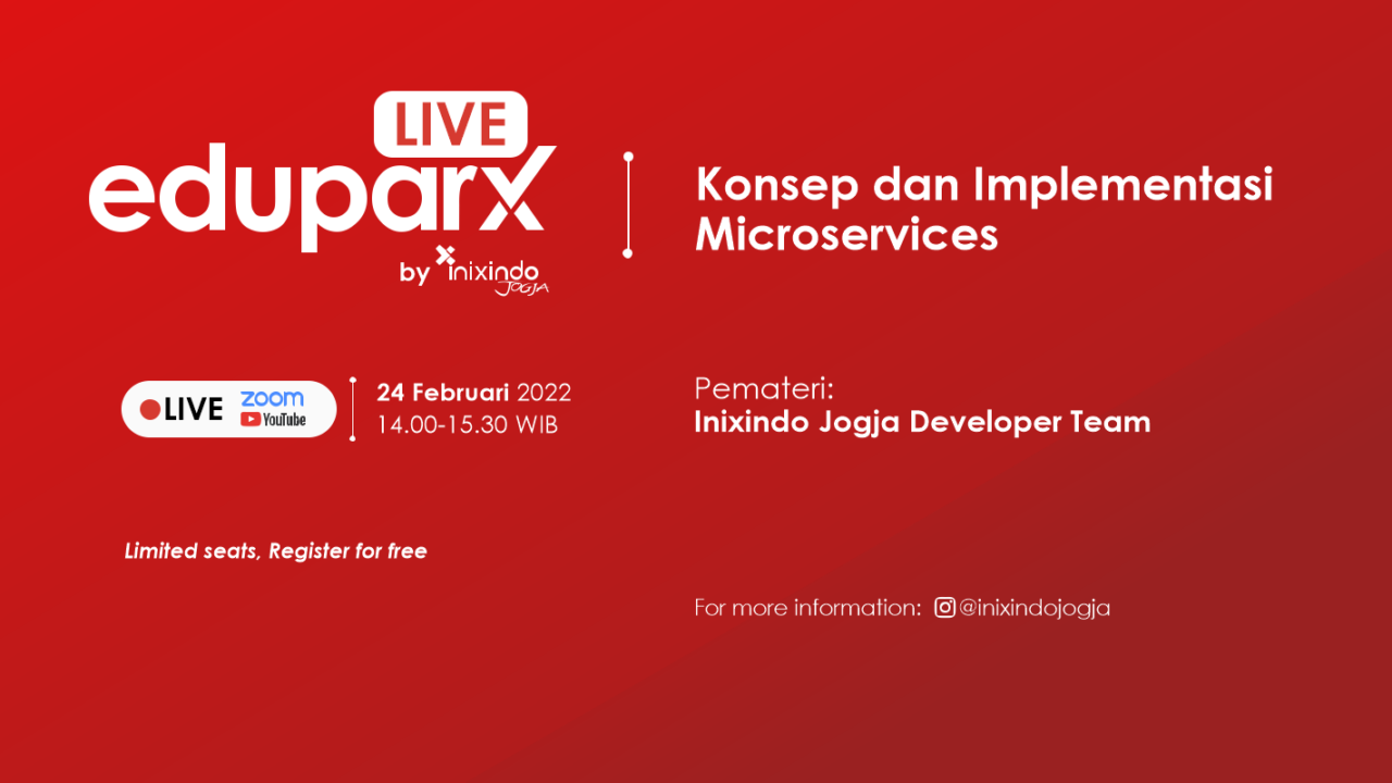 Konsep dan Implementasi Microservices2 Webinar Konsep dan Implementasi Microservices 1